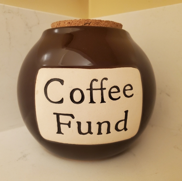 Muddy Waters Coffee Fund Money Jar RARE - Picture 1 of 6
